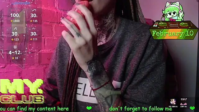 Witch Emma online show from February 2026 08:02:02 AM