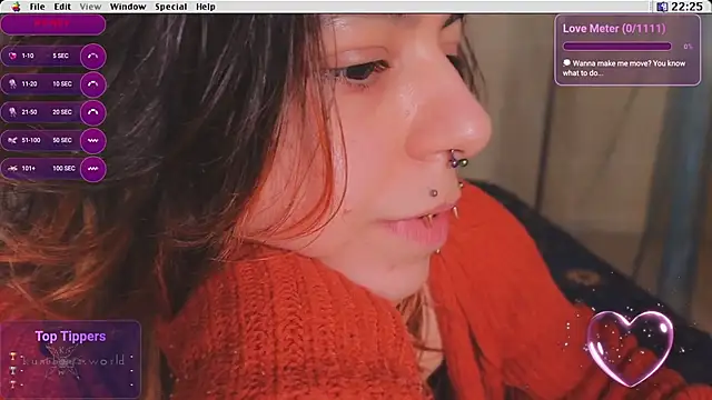 Snapshot of Kryptosworld chatting on February 2026 09:25:02 PM Kryptosworld online show from February 2026 09:25:02 PM