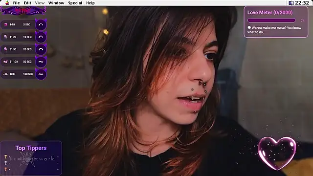 Snapshot of Kryptosworld chatting on February 2026 09:32:02 PM Kryptosworld online show from February 2026 09:32:02 PM