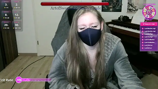 ArtofSweet online show from April 2026 07:40:02 PM