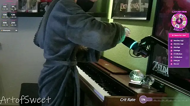 ArtofSweet online show from December 2024 06:35:01 PM