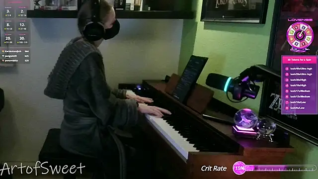 ArtofSweet online show from December 2024 12:12:01 AM