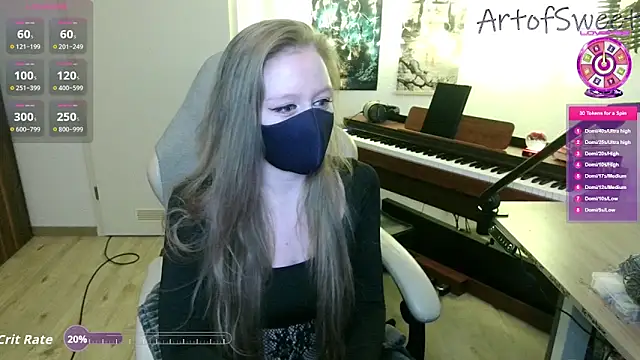 ArtofSweet online show from February 2026 08:09:02 PM