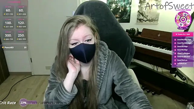 ArtofSweet online show from March 2026 08:24:01 PM