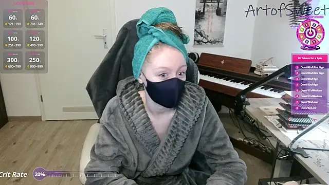 ArtofSweet online show from October 2025 07:04:01 PM