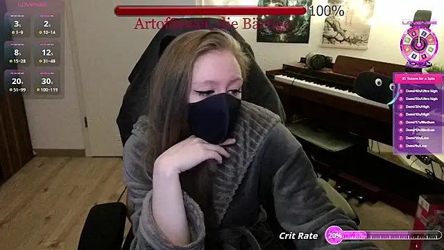 Snapshot of ArtofSweet chatting on July 2026 07:18:02 PM ArtofSweet online show from July 2026 07:18:02 PM