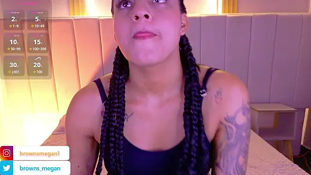 Megan browns1 online show from January 2026 01:03:01 PM