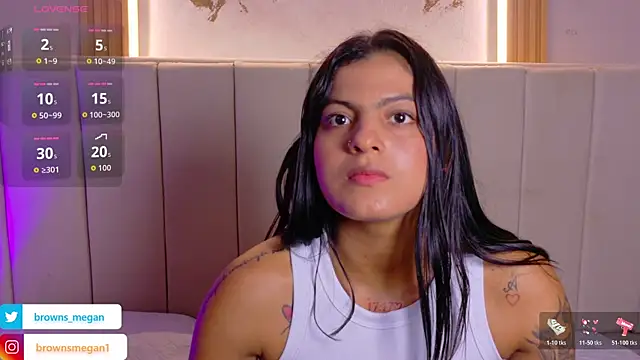 Megan browns1 online show from March 2026 01:04:01 PM