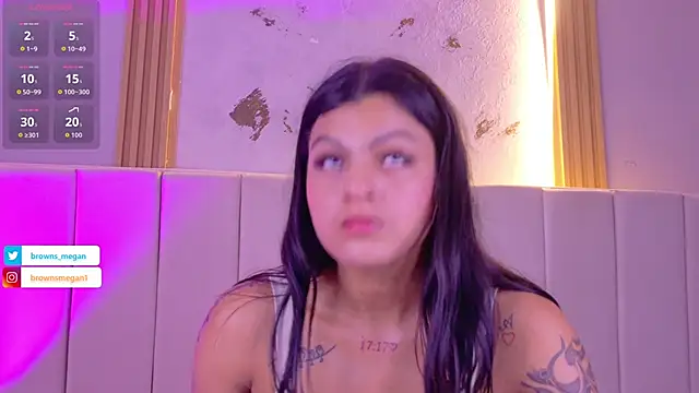 Megan browns1 online show from February 2026 01:11:01 PM