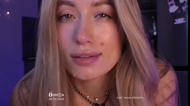 Blondie Bunny online show from March 2026 03:43:01 AM