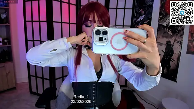 Redlu 1 online show from February 2026 09:59:01 PM