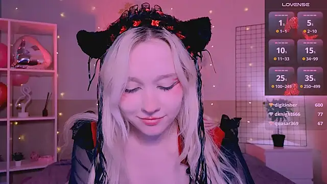 Snapshot of IrmaBell chatting on March 2025 12:11:02 PM IrmaBell online show from March 2025 12:11:02 PM