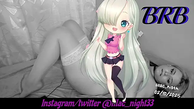 lilac night33 online show from October 2025 12:17:01 PM