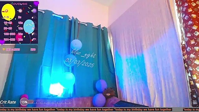 lilac night33 online show from March 2025 09:59:02 PM