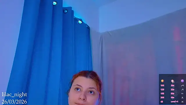 lilac night33 online show from March 2026 06:09:02 PM