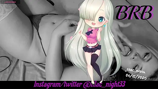lilac night33 online show from October 2025 07:26:02 PM