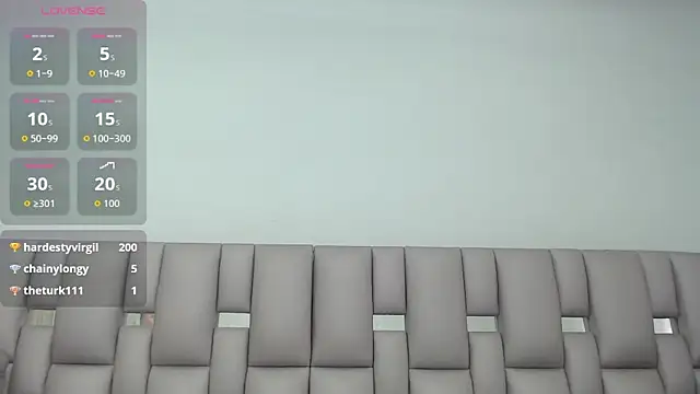Kittywhiteass online show from October 2025 01:01:02 PM