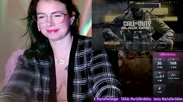 MarlaFknSinger online show from January 2025 07:37:02 AM