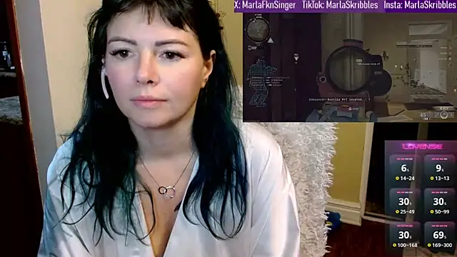 MarlaFknSinger online show from January 2025 09:17:02 AM