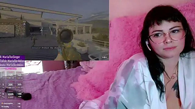 MarlaFknSinger online show from January 2025 05:12:02 PM