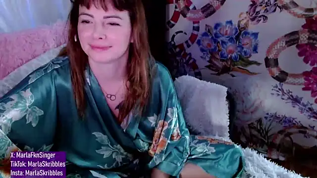 MarlaFknSinger online show from January 2025 12:42:02 PM