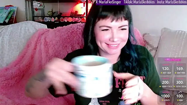 MarlaFknSinger online show from January 2025 02:18:01 PM