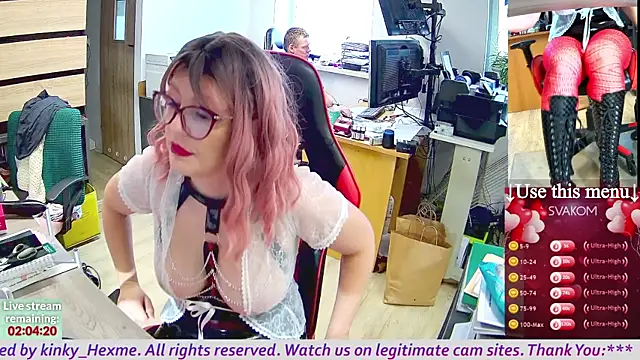 kinky Hexme online show from October 2025 09:28:02 AM