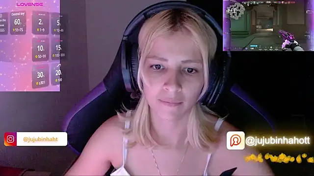 jujubinhahot online show from September 2025 10:38:01 PM