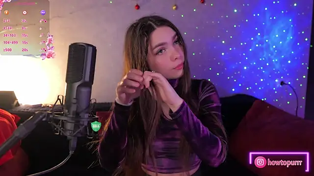 Snapshot of How2Meow chatting on February 2025 05:37:01 PM How2Meow online show from February 2025 05:37:01 PM