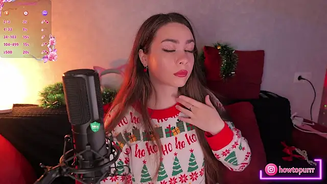 Snapshot of How2Meow chatting on December 2024 05:33:02 PM How2Meow online show from December 2024 05:33:02 PM