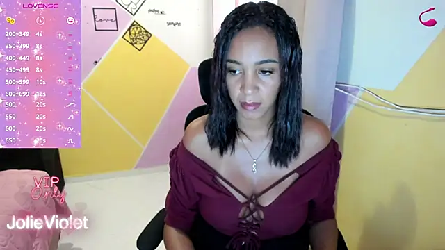 JolieViolet online show from January 2026 06:34:01 PM