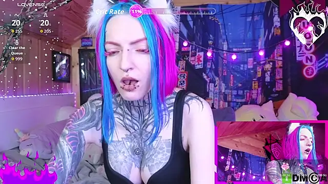 NekoCyber online show from November 2025 05:34:02 AM