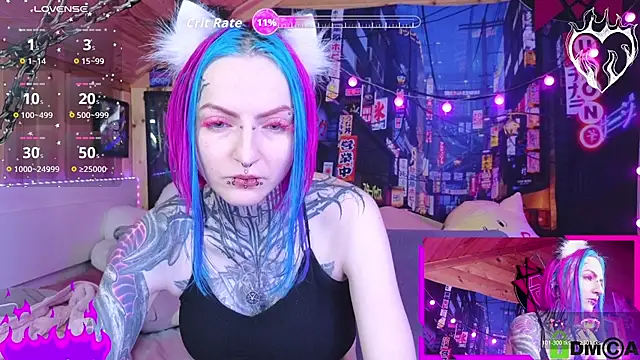 NekoCyber online show from November 2025 05:29:02 AM