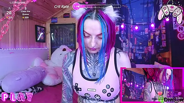 NekoCyber online show from March 2025 05:13:02 AM