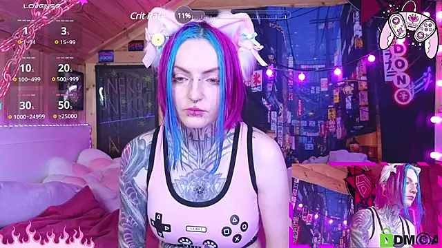 NekoCyber online show from January 2025 08:22:01 AM