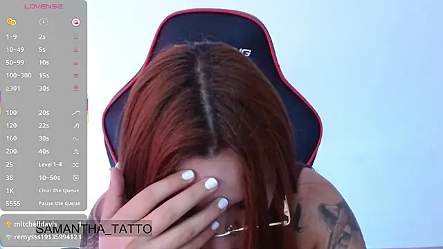 Snapshot of samantha_tattu chatting on January 2025 09:50:02 PM samantha tattu online show from January 2025 09:50:02 PM