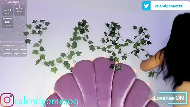 Valetigomez online show from February 2026 02:53:01 AM