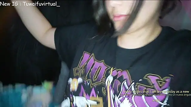 Snapshot of TuWaifuVirtual1 chatting on December 2025 02:01:02 AM TuWaifuVirtual1 online show from December 2025 02:01:02 AM