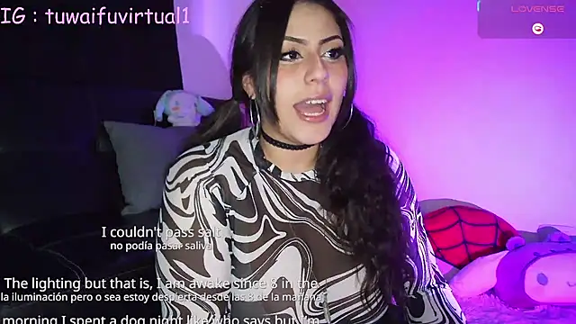 Snapshot of TuWaifuVirtual1 chatting on September 2025 01:01:02 AM TuWaifuVirtual1 online show from September 2025 01:01:02 AM