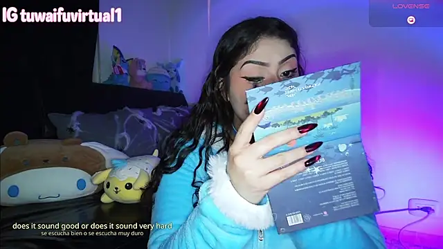 Snapshot of TuWaifuVirtual1 chatting on October 2025 12:53:01 AM TuWaifuVirtual1 online show from October 2025 12:53:01 AM