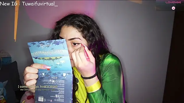 Snapshot of TuWaifuVirtual1 chatting on December 2025 01:27:01 AM TuWaifuVirtual1 online show from December 2025 01:27:01 AM