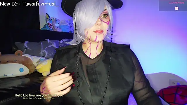 Snapshot of TuWaifuVirtual1 chatting on November 2025 12:28:02 AM TuWaifuVirtual1 online show from November 2025 12:28:02 AM