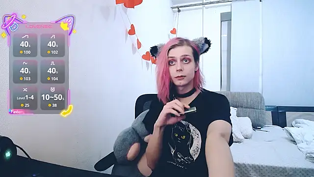 Littlepinkcat online show from March 2026 09:44:01 PM