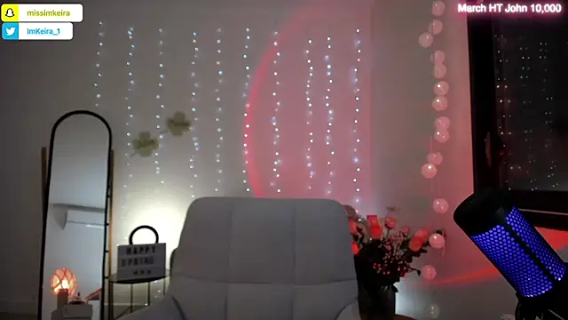 ImKeira online show from March 2026 07:51:01 PM