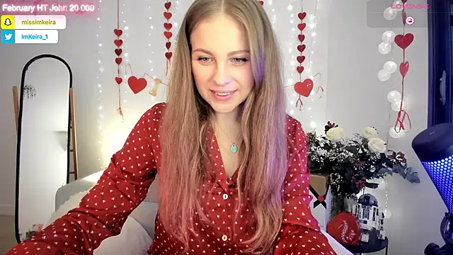 ImKeira online show from February 2026 07:36:01 PM