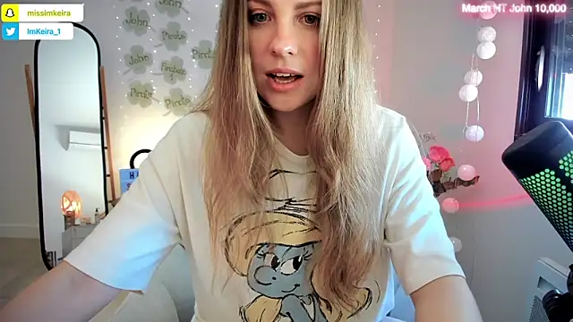 ImKeira online show from March 2026 11:15:01 AM