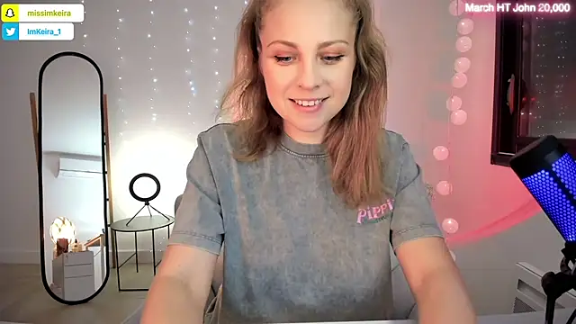 ImKeira online show from March 2026 07:47:01 PM