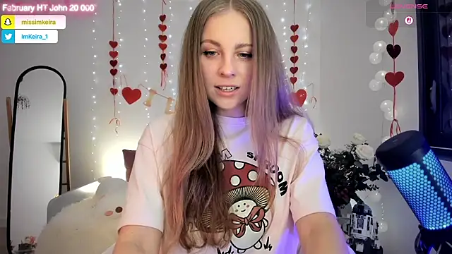 ImKeira online show from February 2026 08:08:01 PM