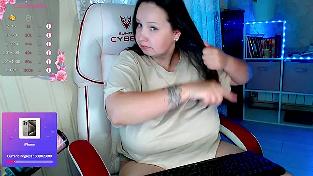 RaideneiX online show from September 2025 02:15:01 AM