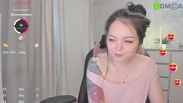 Snapshot of AnnyHoney_ chatting on July 2026 03:05:01 PM AnnyHoney online show from July 2026 03:05:01 PM